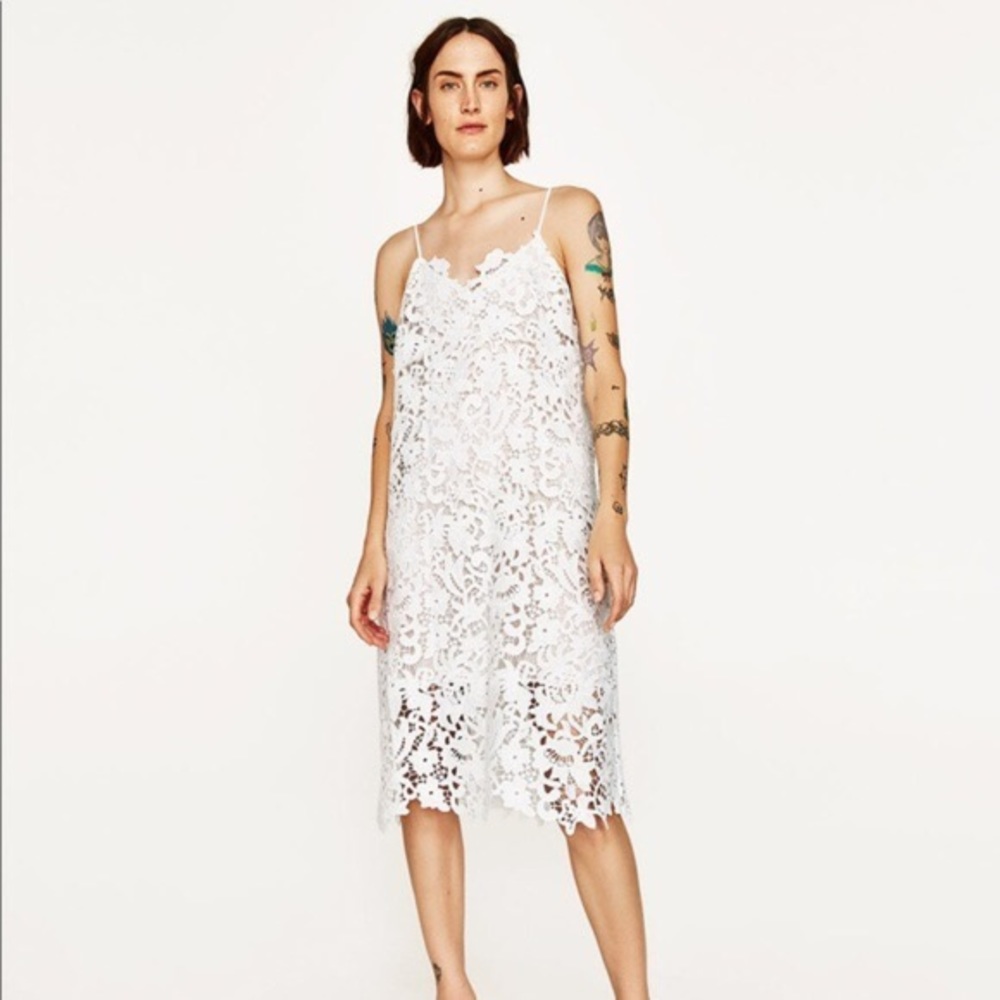Zara Floral Slip Dress